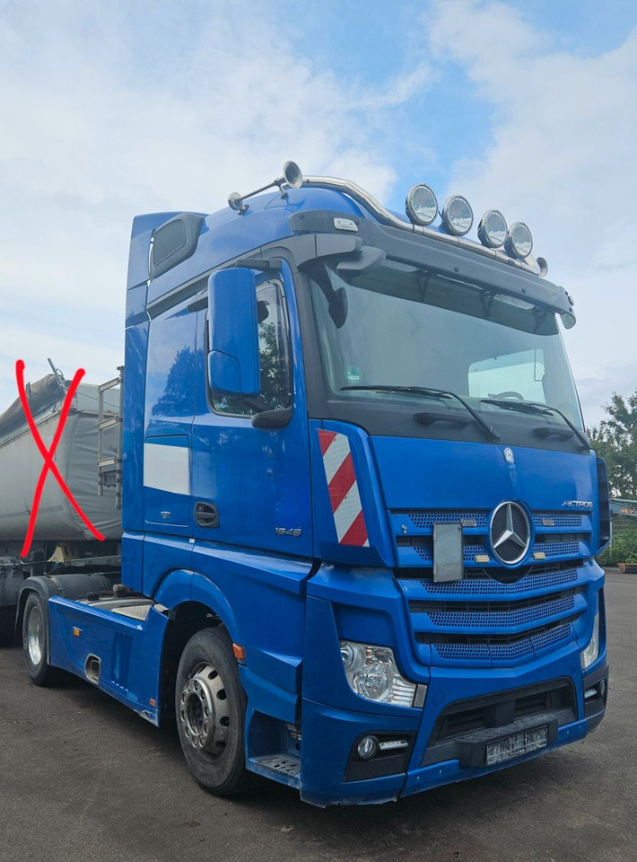 Cabeza tractora Mercedes-Benz Actros 1845 Stremspace Retarder Kipohydraulik: foto 1