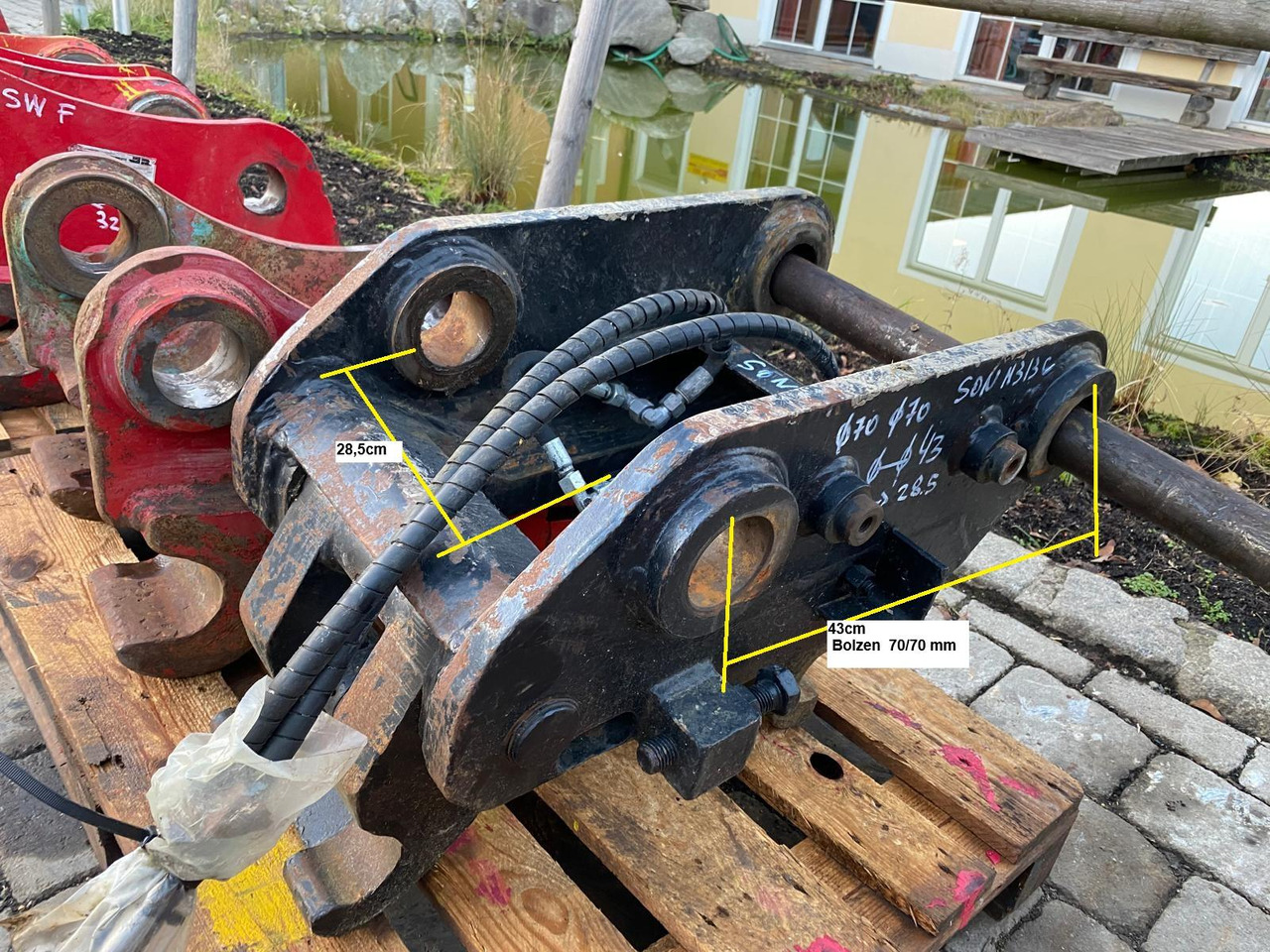 Lehnhoff CAT 313, Rädlinger - Acoplamiento rápido: foto 3 Lehnhoff CAT 313, Rädlinger - Acoplamiento rápido: foto 3