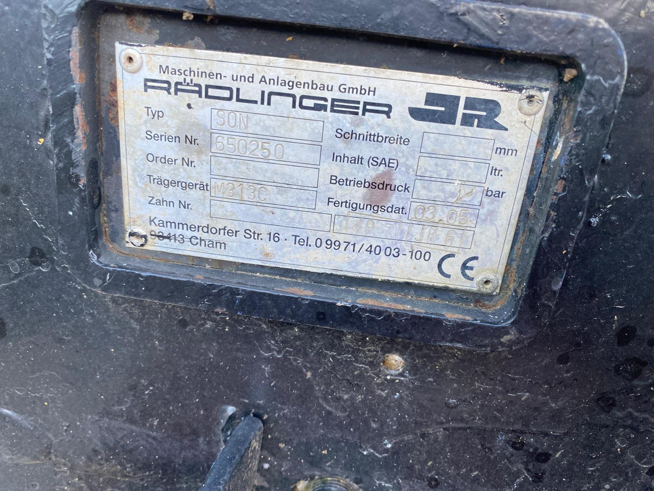 Lehnhoff CAT 313, Rädlinger - Acoplamiento rápido: foto 2 Lehnhoff CAT 313, Rädlinger - Acoplamiento rápido: foto 2