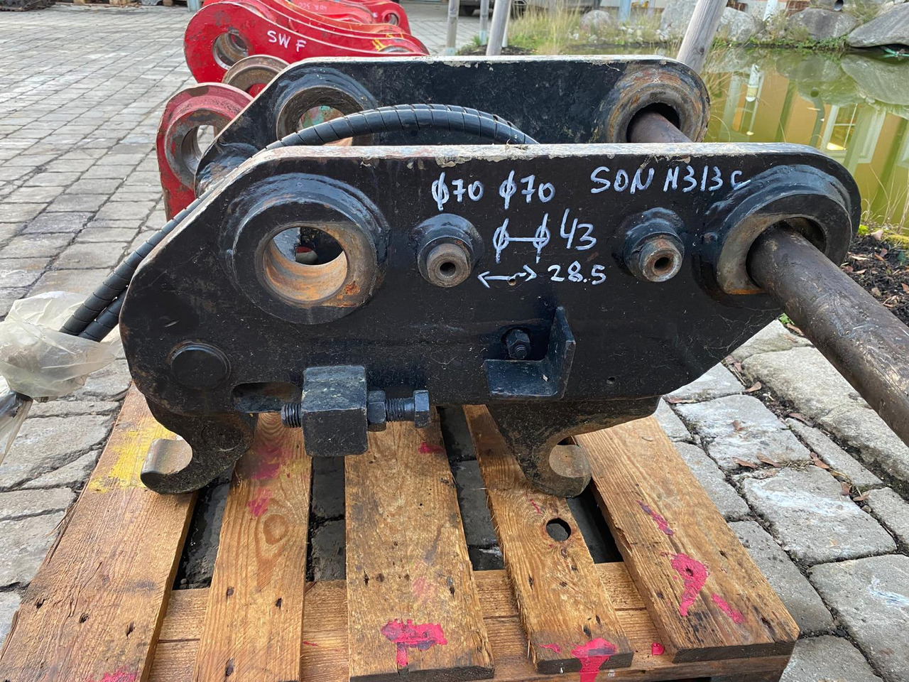 Lehnhoff CAT 313, Rädlinger - Acoplamiento rápido: foto 5 Lehnhoff CAT 313, Rädlinger - Acoplamiento rápido: foto 5