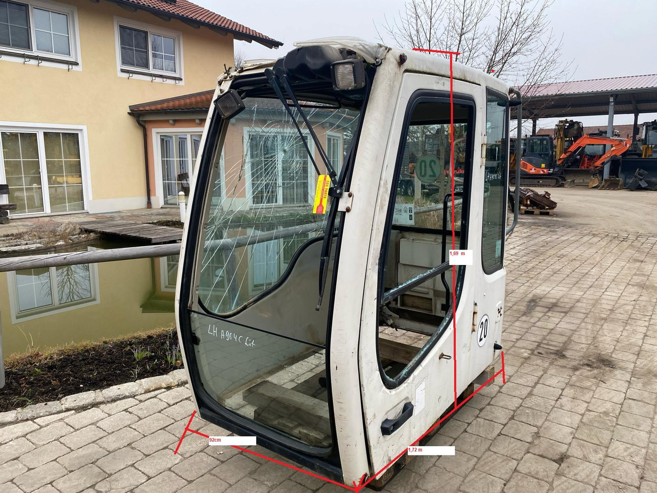 Liebherr A 904 C - Cabina para Maquinaria de construcción: foto 4 Liebherr A 904 C - Cabina para Maquinaria de construcción: foto 4