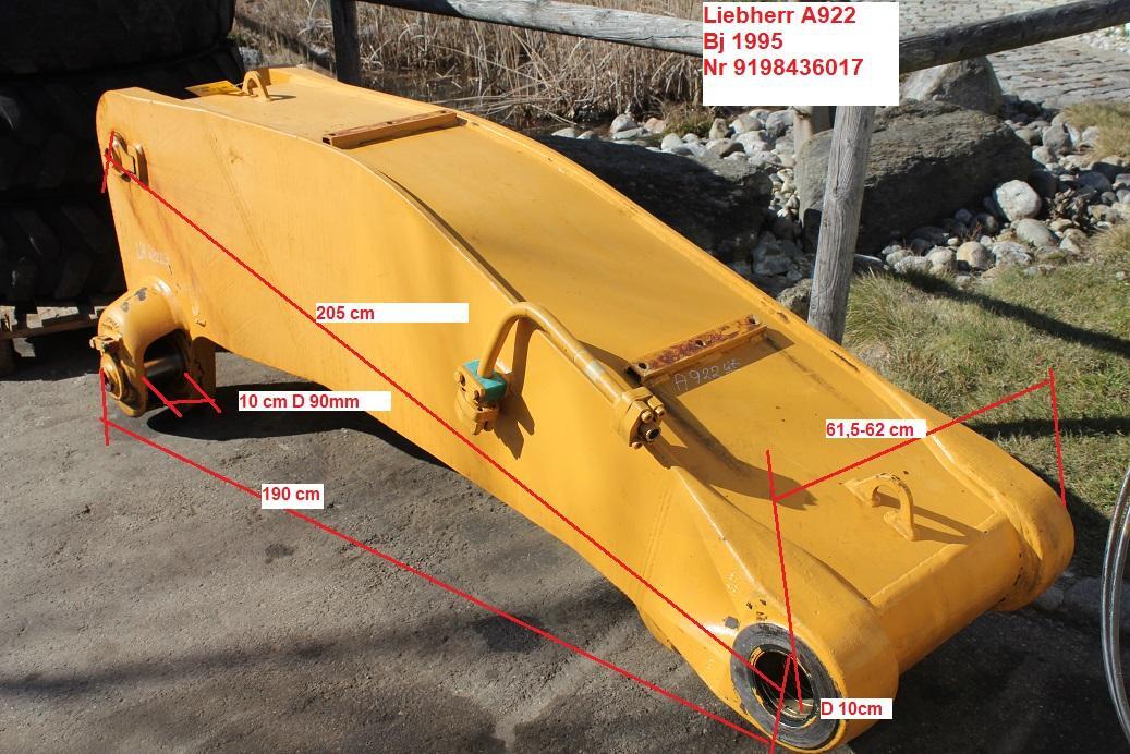 Liebherr A 922 LIT - Brazo para Excavadora: foto 1 Liebherr A 922 LIT - Brazo para Excavadora: foto 1