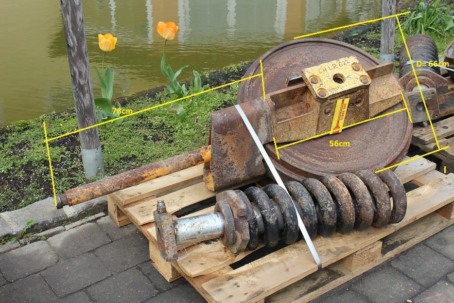 Liebherr LR 622 - Piezas del tren de rodaje para Maquinaria de construcción: foto 2 Liebherr LR 622 - Piezas del tren de rodaje para Maquinaria de construcción: foto 2