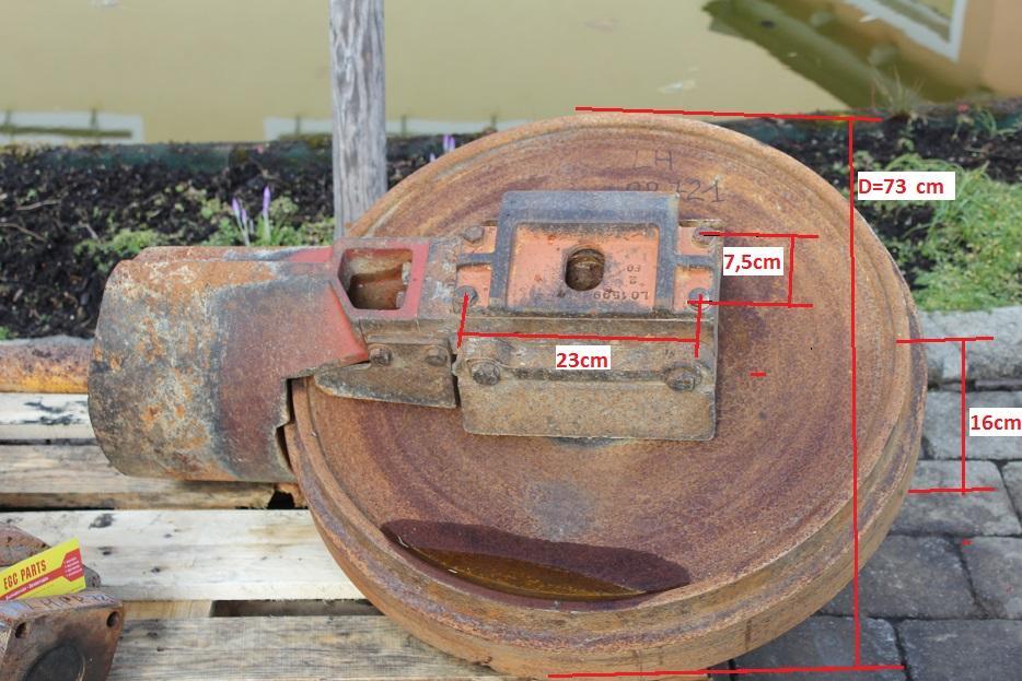 Liebherr PR 721 - Piezas del tren de rodaje para Bulldozer: foto 4 Liebherr PR 721 - Piezas del tren de rodaje para Bulldozer: foto 4