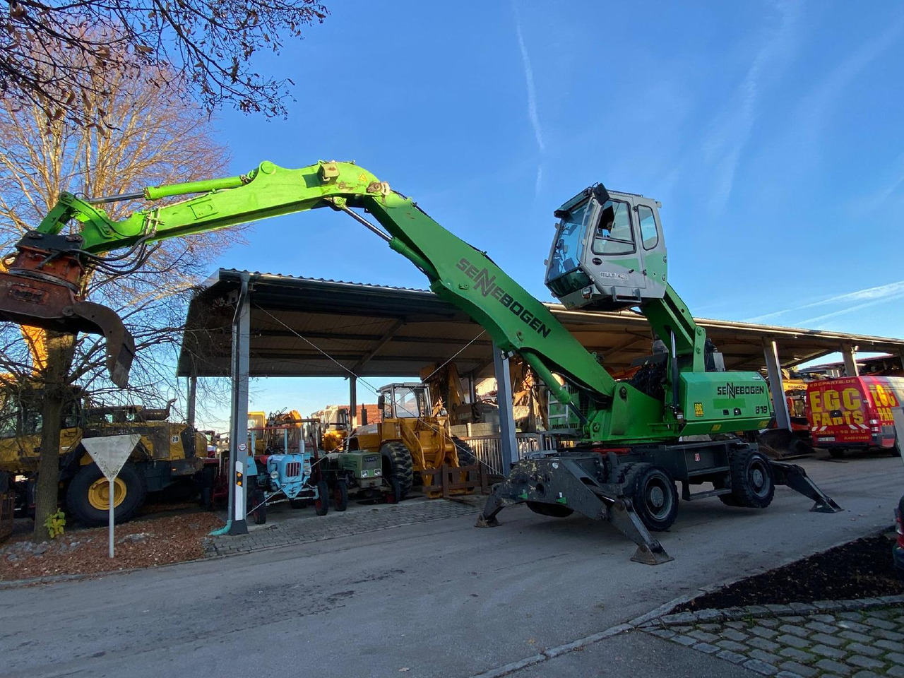 Sennebogen 818 - Manipulador de materiales: foto 4 Sennebogen 818 - Manipulador de materiales: foto 4