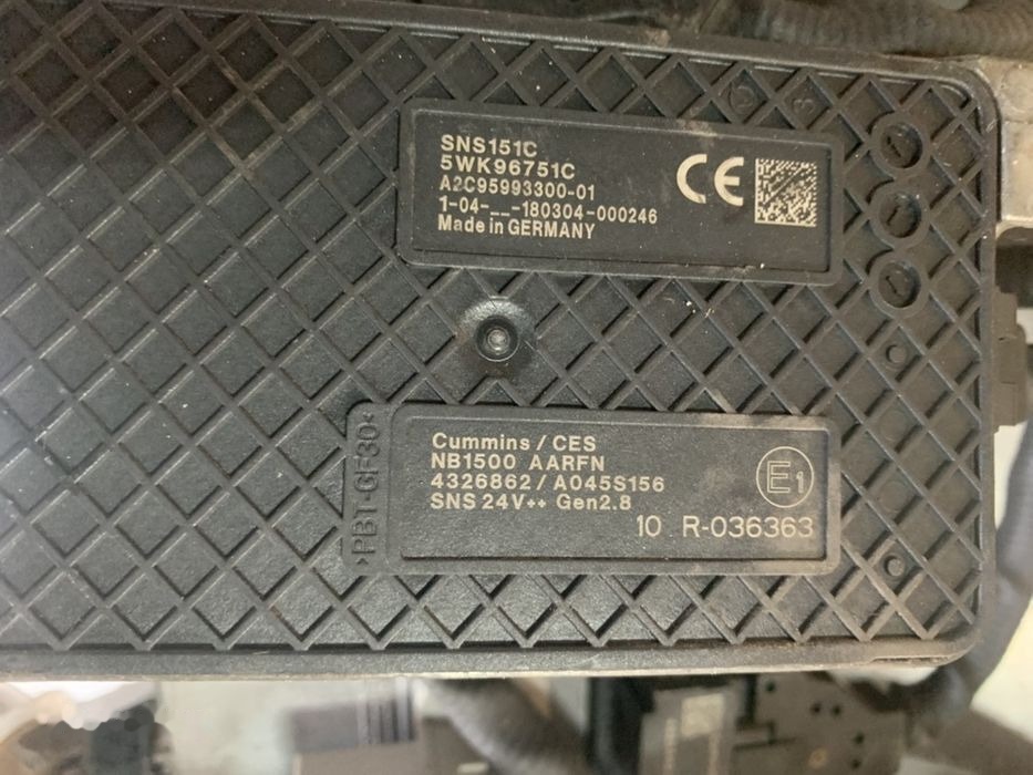 Continental NOX Adblue Daf xf 106 Cummins Euro 6 4326862 DAF Xf 106 Euro 6 / 4326862 NOX Czujnik Spalin truck - Sensor para Camión: foto 4 Continental NOX Adblue Daf xf 106 Cummins Euro 6 4326862 DAF Xf 106 Euro 6 / 4326862 NOX Czujnik Spalin truck - Sensor para Camión: foto 4