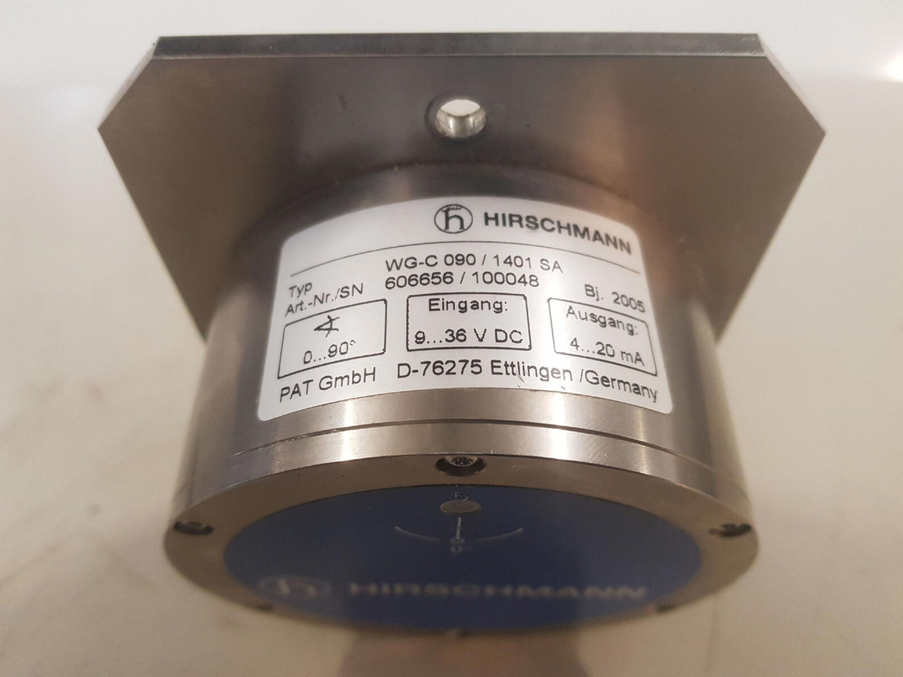 Hirschmann PAT winkelgeber - Sensor para Autogrúa: foto 4 Hirschmann PAT winkelgeber - Sensor para Autogrúa: foto 4