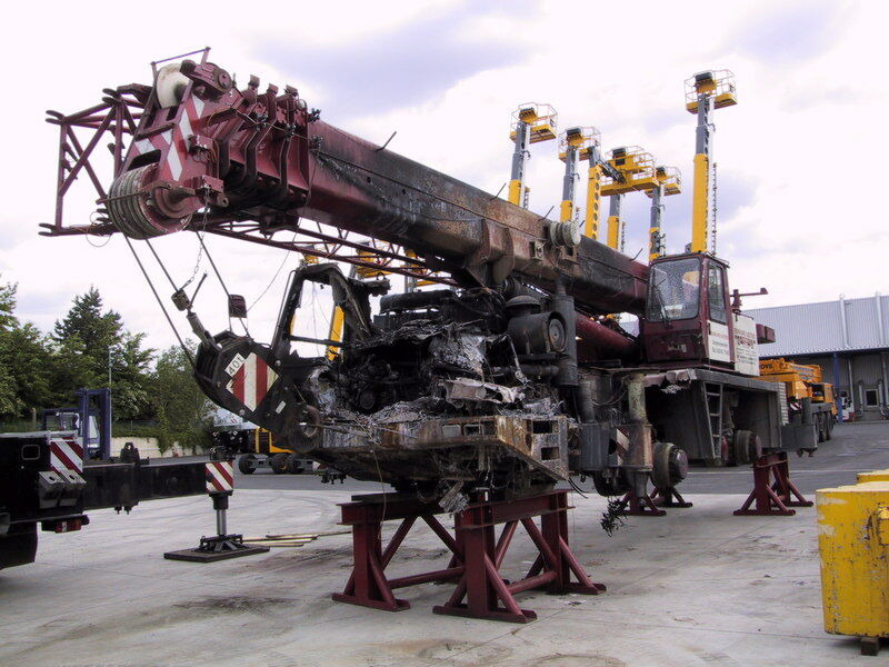 Krupp KMK 4070 for parts - Autogrúa: foto 2 Krupp KMK 4070 for parts - Autogrúa: foto 2