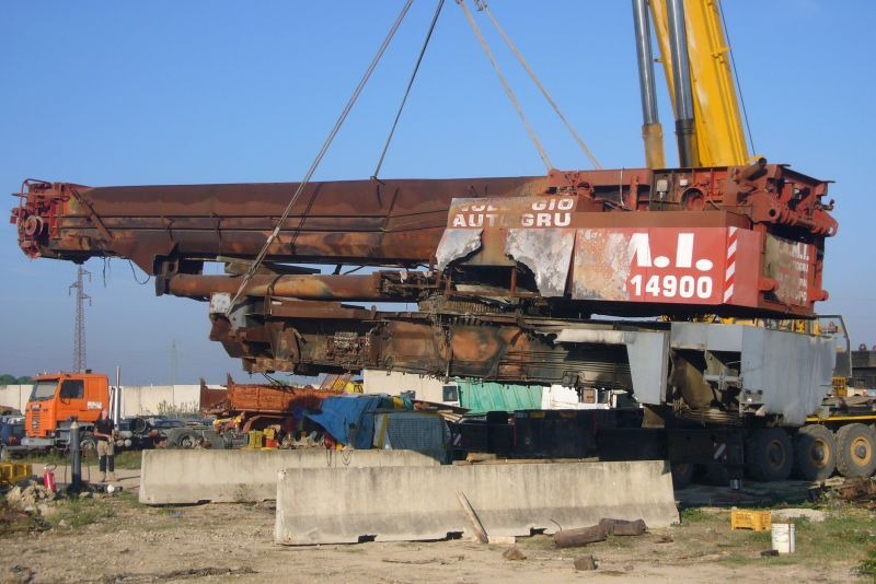 Krupp KMK 8350 for parts - Autogrúa: foto 2 Krupp KMK 8350 for parts - Autogrúa: foto 2