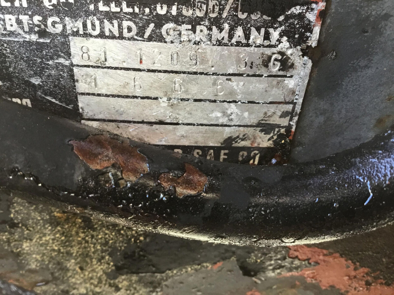 Liebherr LT 1160 axle 2 - Eje y piezas para Autogrúa: foto 5 Liebherr LT 1160 axle 2 - Eje y piezas para Autogrúa: foto 5