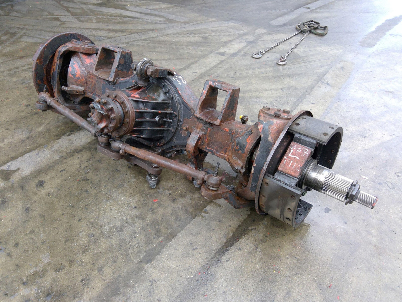 Liebherr LT 1160 axle - Eje y piezas para Autogrúa: foto 1 Liebherr LT 1160 axle - Eje y piezas para Autogrúa: foto 1