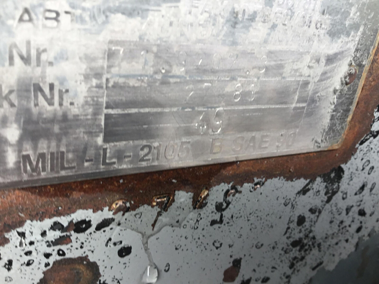 Liebherr LTM 1050-1 axle 1 - Eje y piezas para Autogrúa: foto 5 Liebherr LTM 1050-1 axle 1 - Eje y piezas para Autogrúa: foto 5