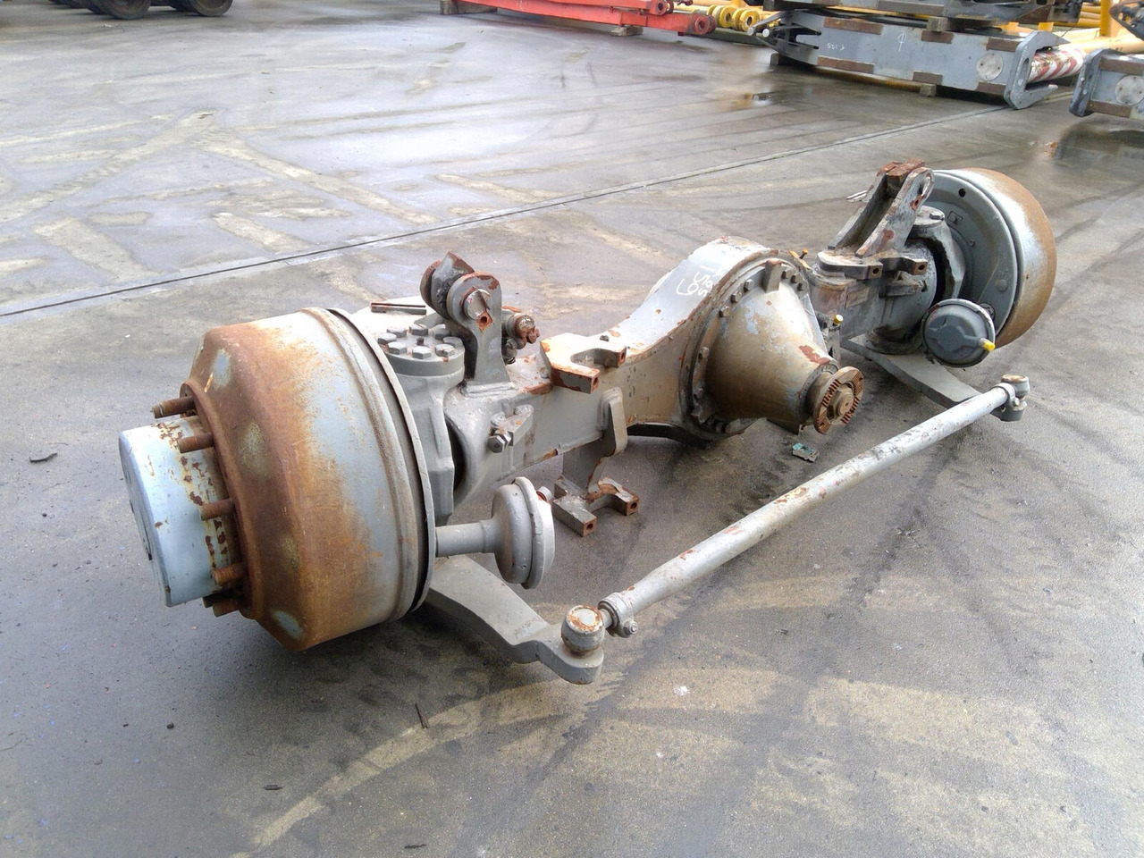 Liebherr LTM 1050-1 axle 1 - Eje y piezas para Autogrúa: foto 1 Liebherr LTM 1050-1 axle 1 - Eje y piezas para Autogrúa: foto 1