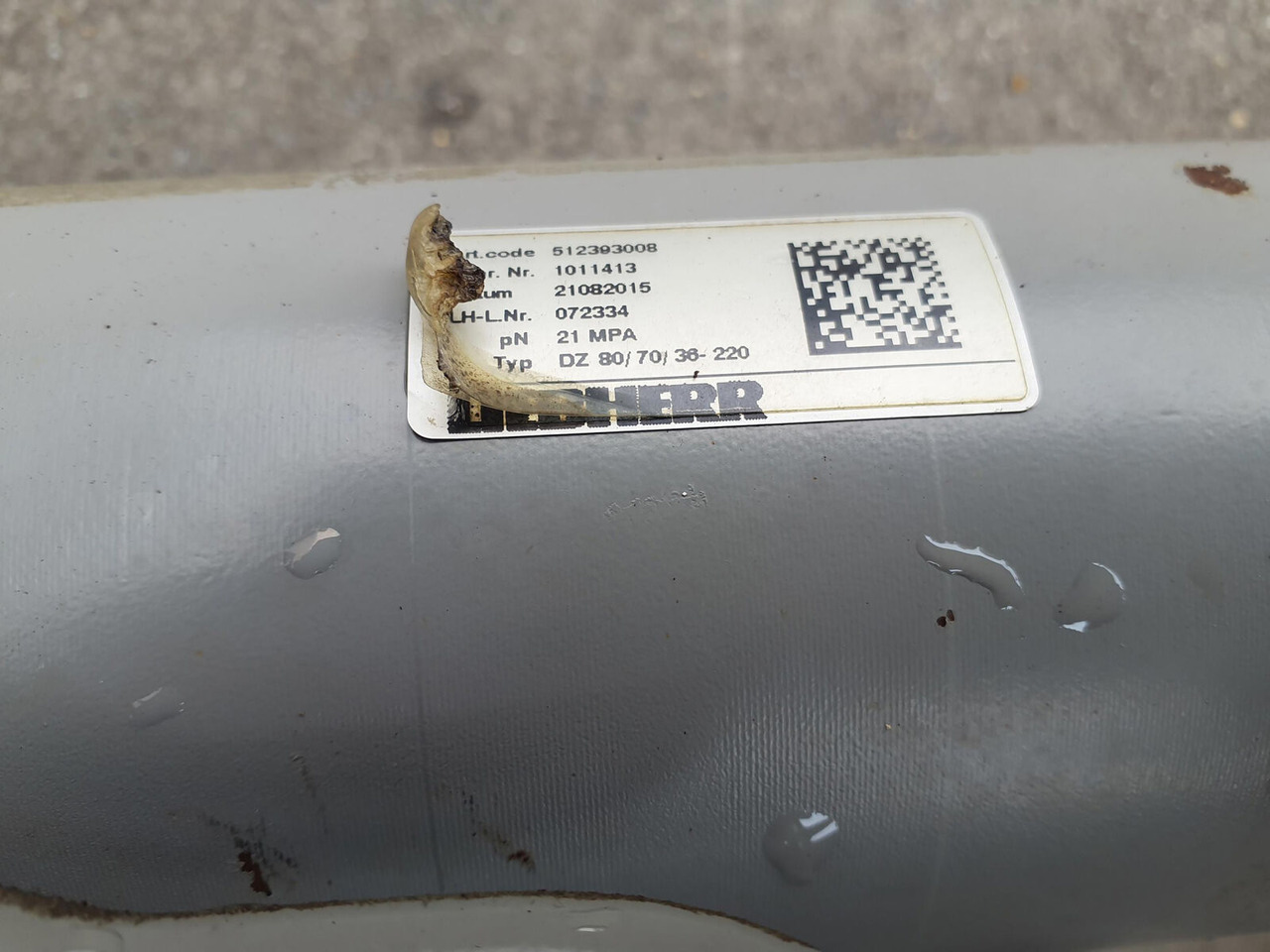 Liebherr LTM 1130-5.1 axle 3 - Eje y piezas para Autogrúa: foto 5 Liebherr LTM 1130-5.1 axle 3 - Eje y piezas para Autogrúa: foto 5