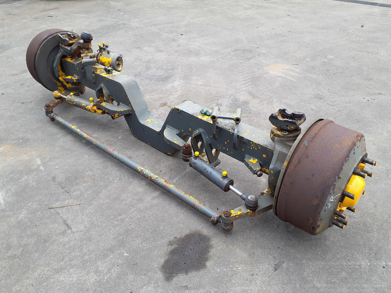 Liebherr LTM 1160-2 axle 3 - Eje y piezas para Autogrúa: foto 2 Liebherr LTM 1160-2 axle 3 - Eje y piezas para Autogrúa: foto 2