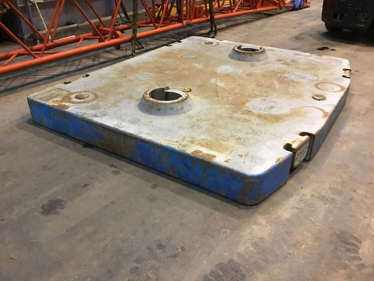 Liebherr LTM 1250-6.1 counterweight 12,5 ton - Contrapeso para Autogrúa: foto 2 Liebherr LTM 1250-6.1 counterweight 12,5 ton - Contrapeso para Autogrúa: foto 2