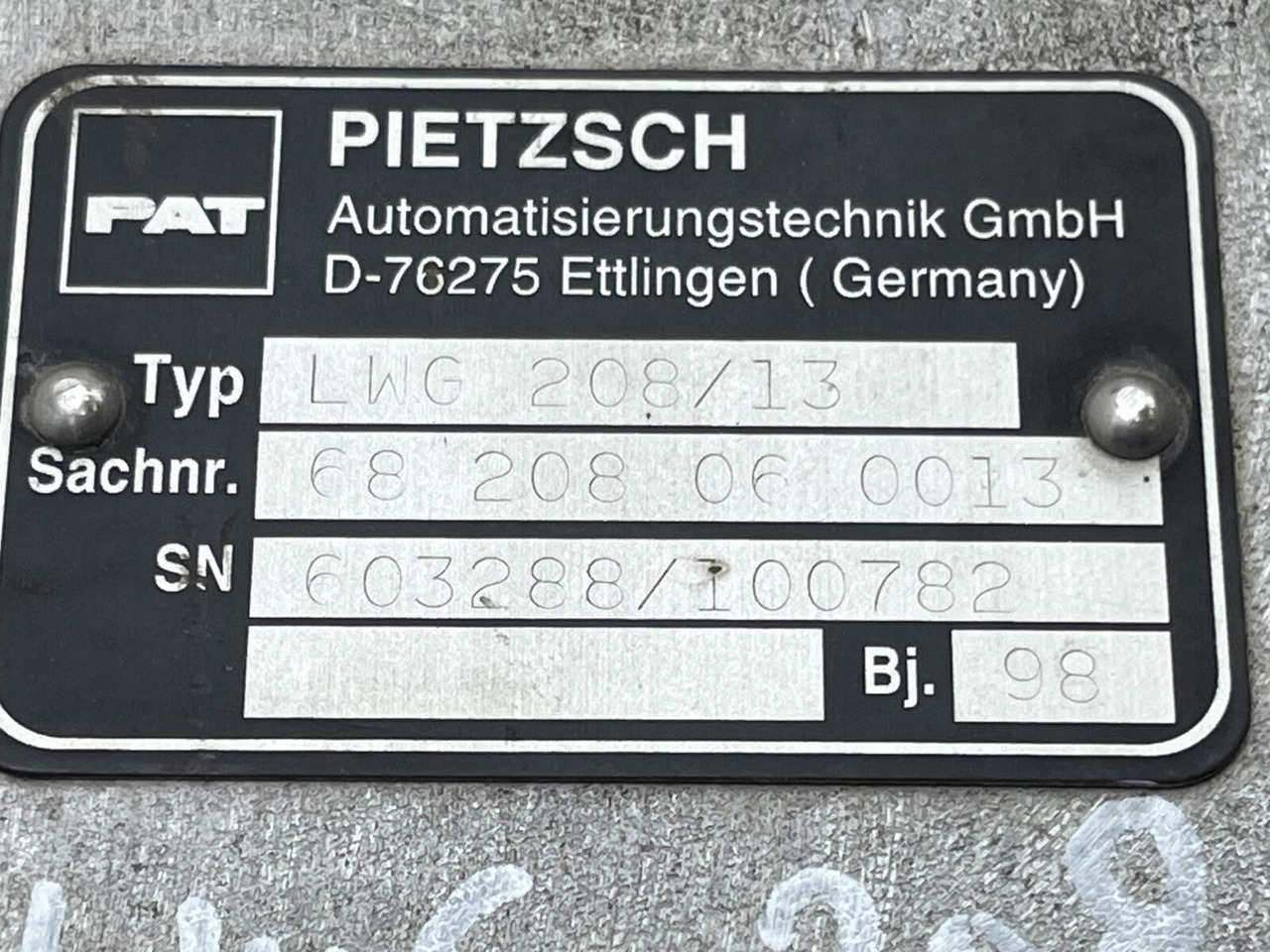 Liebherr PAT length indicator LWG 208/13 - Sistema eléctrico para Autogrúa: foto 5 Liebherr PAT length indicator LWG 208/13 - Sistema eléctrico para Autogrúa: foto 5