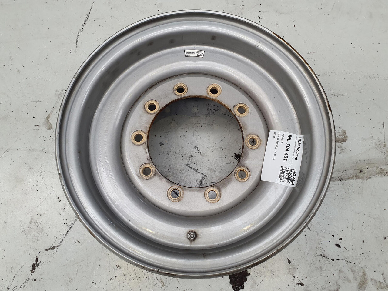 Liebherr Rim 445/95R25 10 12 1p - Llanta para Grúa: foto 2 Liebherr Rim 445/95R25 10 12 1p - Llanta para Grúa: foto 2