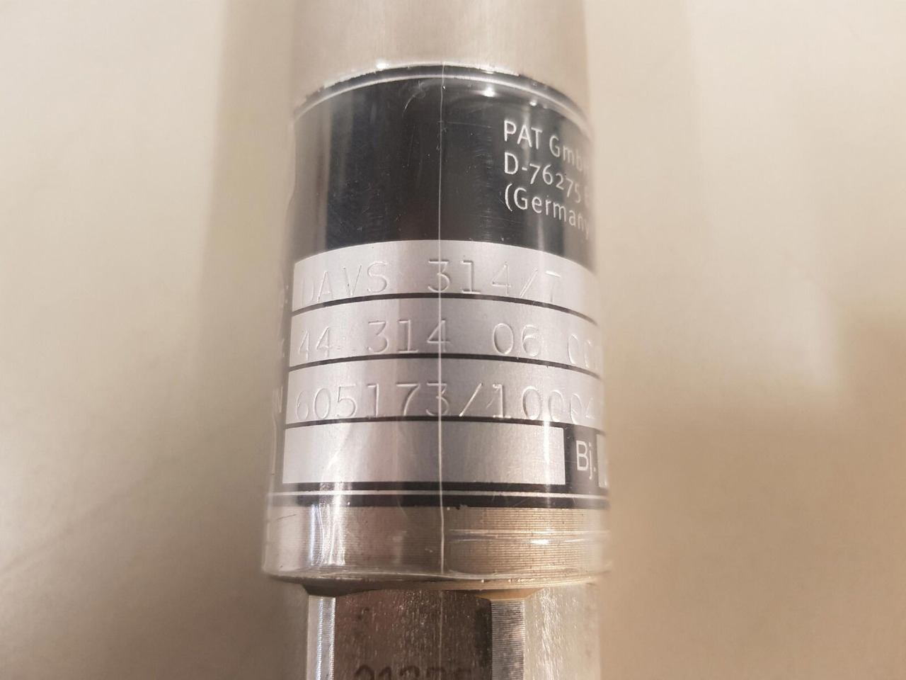 PAT pressure sensor DAVS 314/7 - Sensor para Autogrúa: foto 5 PAT pressure sensor DAVS 314/7 - Sensor para Autogrúa: foto 5