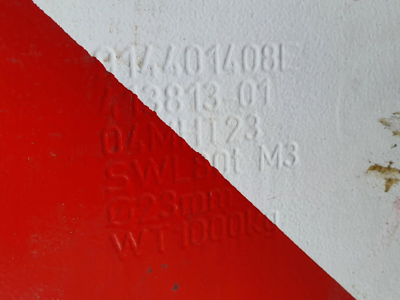 Liebherr Hook block 23mm 3 sheave 80 ton - Recambio para Grúa: foto 5 Liebherr Hook block 23mm 3 sheave 80 ton - Recambio para Grúa: foto 5