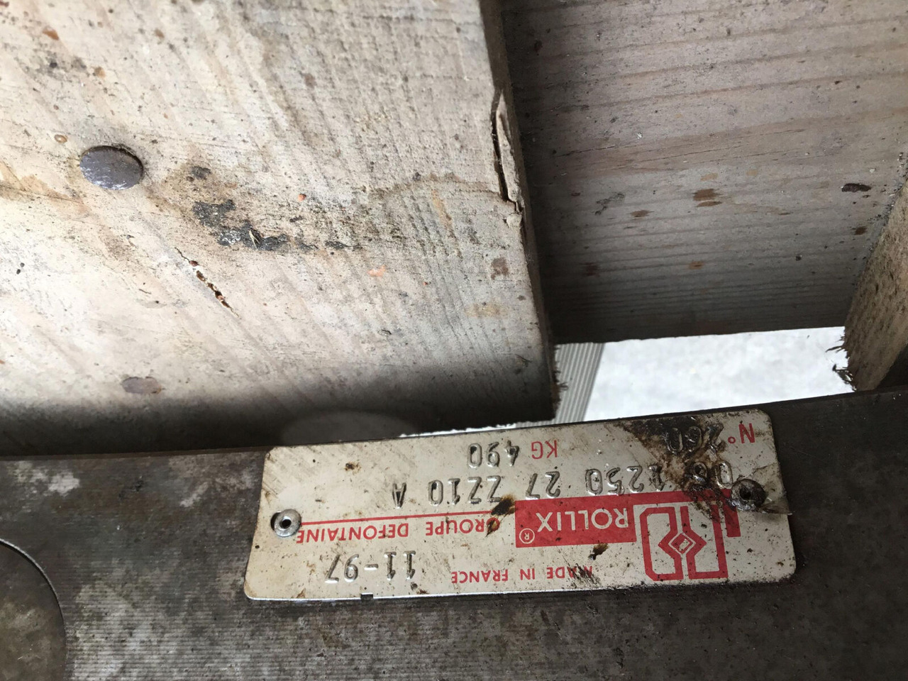 Spierings SK 477 AT4 slew ring - Corona de giro para Autogrúa: foto 3 Spierings SK 477 AT4 slew ring - Corona de giro para Autogrúa: foto 3