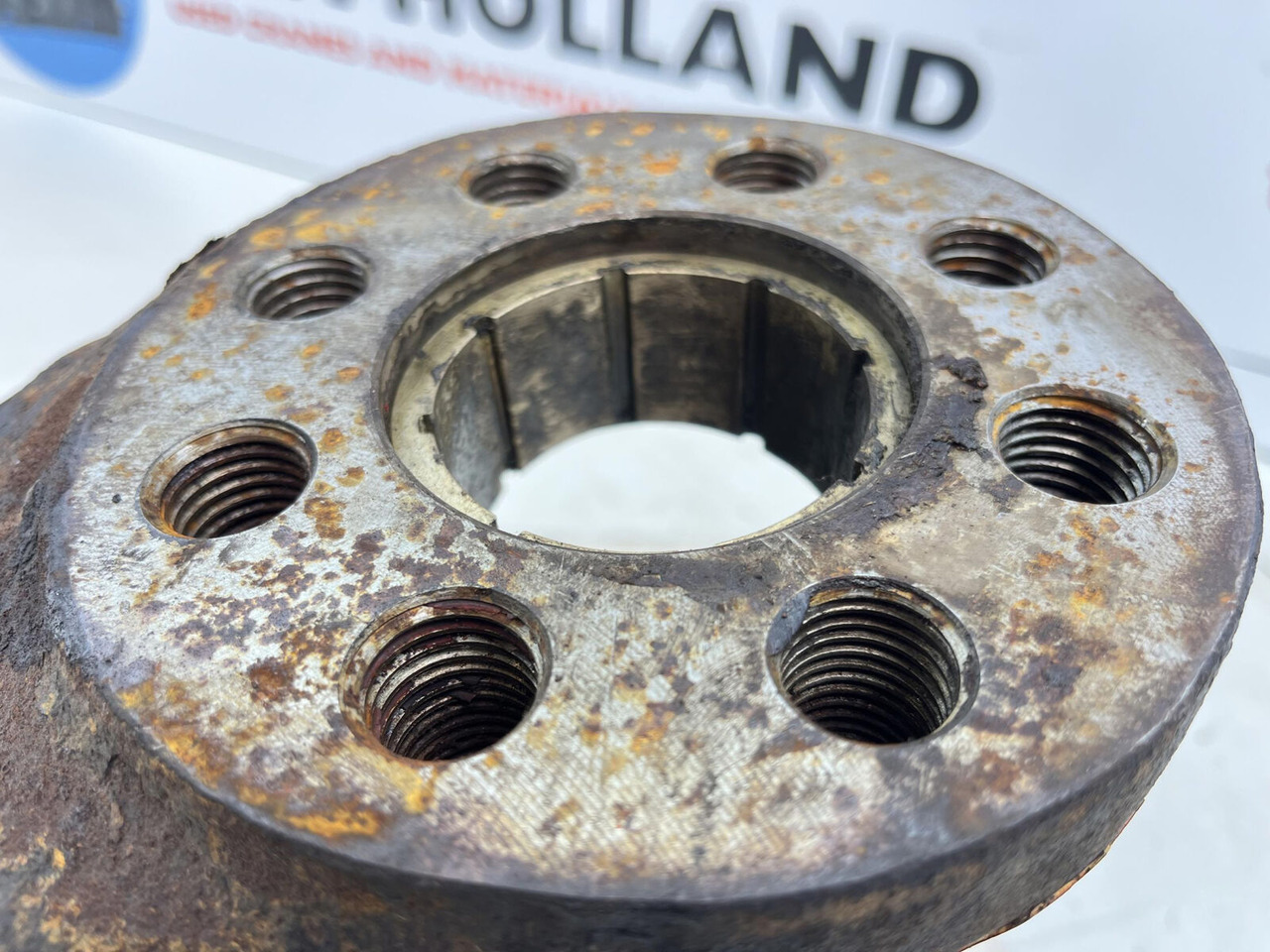 Mangueta para Grúa Terex HC 340 Steering knuckle 12 holes axle 2: foto 7