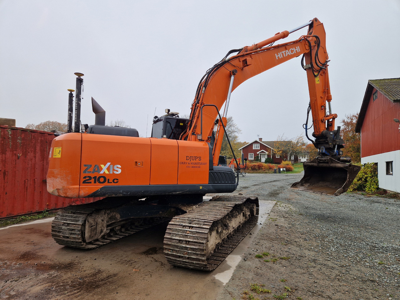 Grävmaskin - Hitachi, Zaxis 210 LC - Excavadora de cadenas: foto 3 Grävmaskin - Hitachi, Zaxis 210 LC - Excavadora de cadenas: foto 3