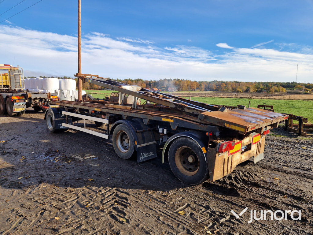 Remolque portacontenedore/ Intercambiable Lastväxlarvagn + Tipp - Härryda, THLBS-300-N: foto 1