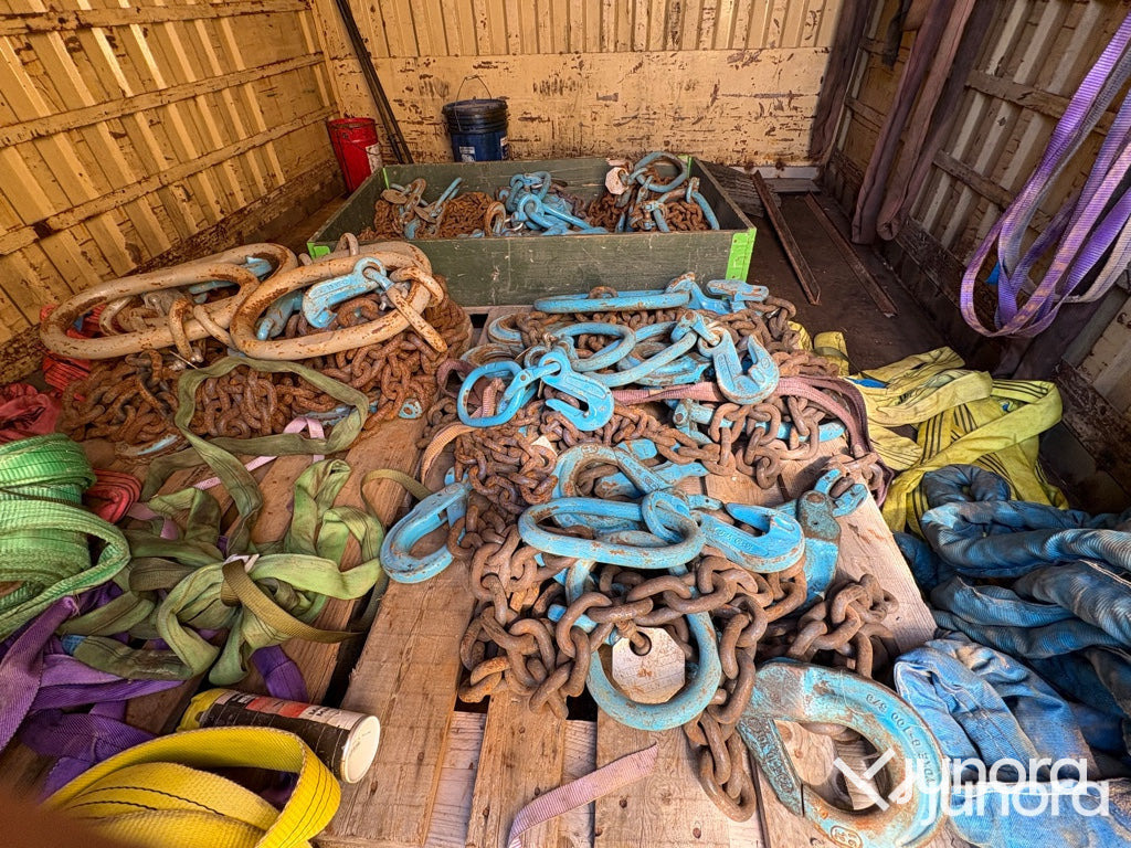 Lyftkättingar - Med container - Equipo de construcción: foto 3 Lyftkättingar - Med container - Equipo de construcción: foto 3