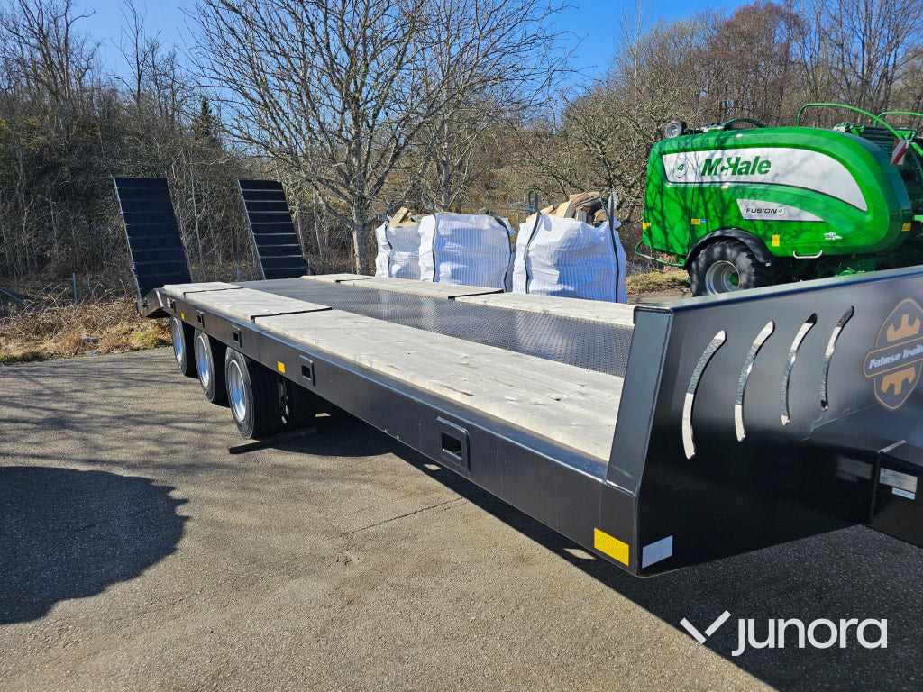 Maskintrailer Palmse 23 ton - Remolque portavehículos: foto 1 Maskintrailer Palmse 23 ton - Remolque portavehículos: foto 1