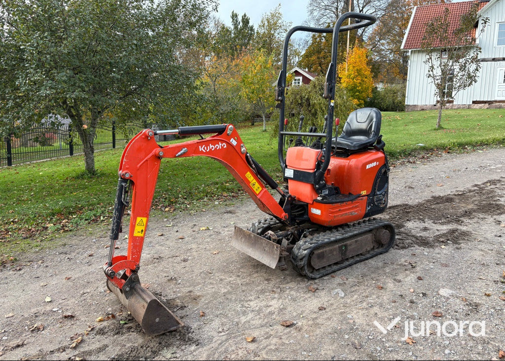 Minigrävare - Kubota, K008-3 - Miniexcavadora: foto 1 Minigrävare - Kubota, K008-3 - Miniexcavadora: foto 1