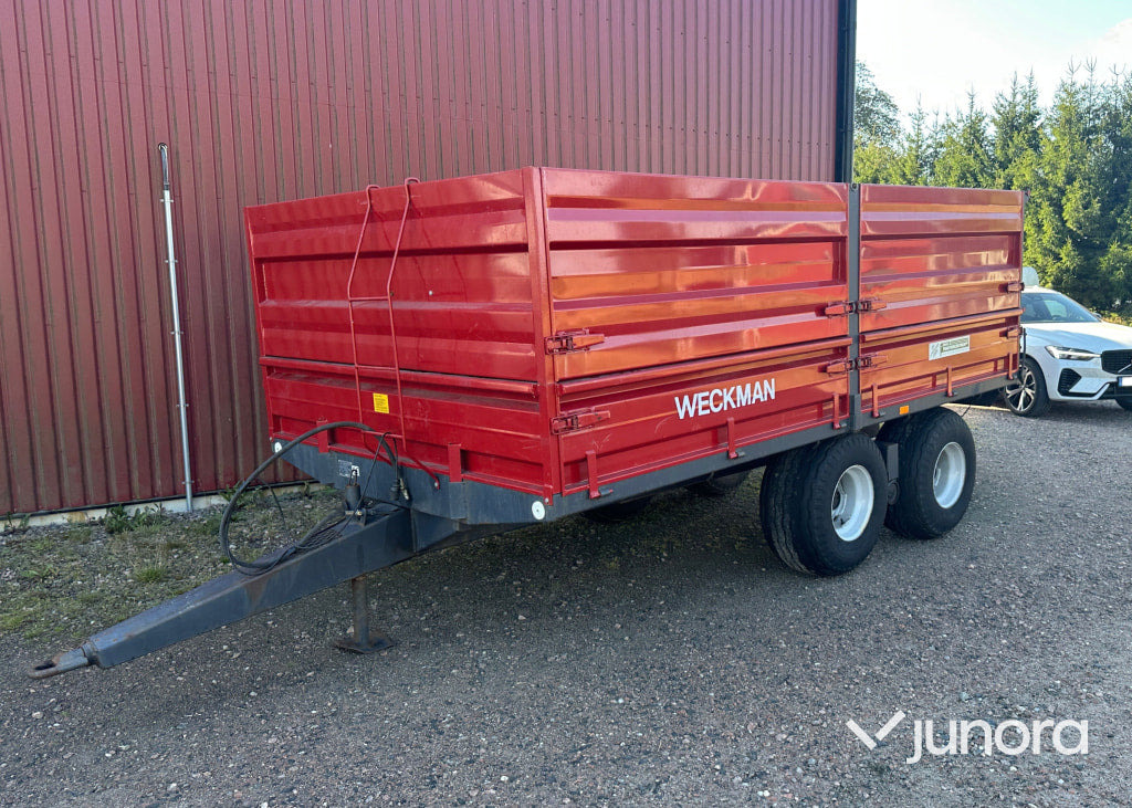 Weckman tippvagn - Remolque volquete: foto 1 Weckman tippvagn - Remolque volquete: foto 1