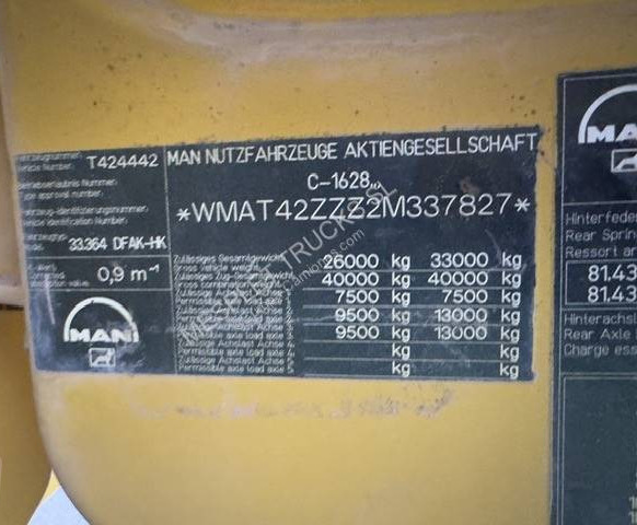 MAN FE 360 - Camión volquete: foto 5 MAN FE 360 - Camión volquete: foto 5