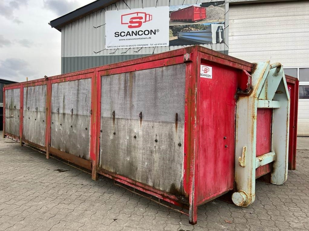 Carrocería abierta 18m3 - Finer container m-rustfri bund: foto 1