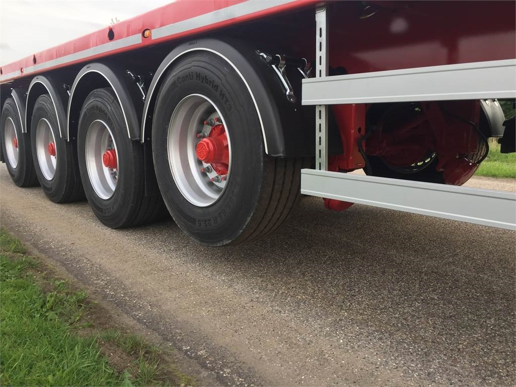Hangler SVS 480 RH 200 4 akslet sværlast ligeud trailer - Semirremolque plataforma/ Caja abierta: foto 3 Hangler SVS 480 RH 200 4 akslet sværlast ligeud trailer - Semirremolque plataforma/ Caja abierta: foto 3