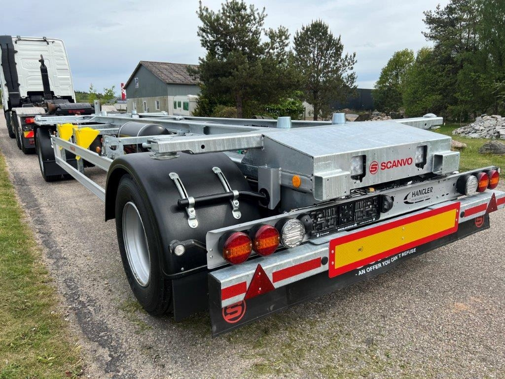 Hangler ZWP-H 200 Mega-ZL 20 ton - Remolque portacontenedore/ Intercambiable: foto 3 Hangler ZWP-H 200 Mega-ZL 20 ton - Remolque portacontenedore/ Intercambiable: foto 3