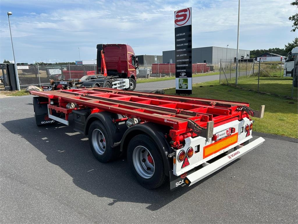 Kel-Berg D24B3 7,0 - 7,5 mtr. containere - Remolque multilift/ Portacontenedores de cadenas: foto 1 Kel-Berg D24B3 7,0 - 7,5 mtr. containere - Remolque multilift/ Portacontenedores de cadenas: foto 1