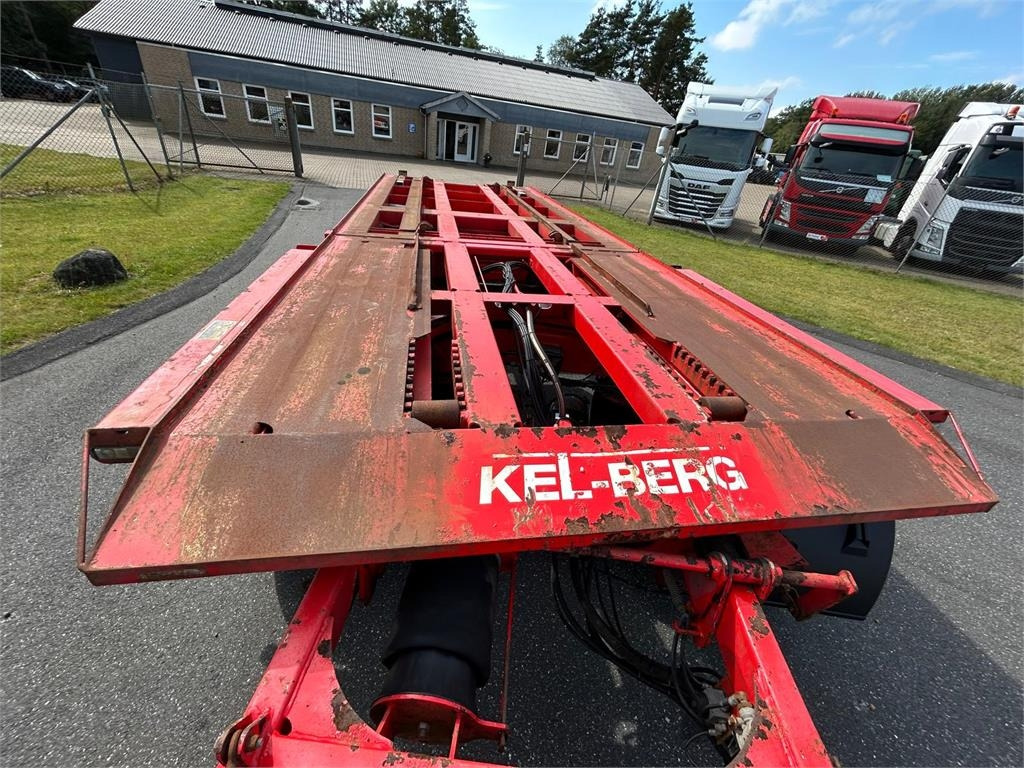 Remolque multilift/ Portacontenedores de cadenas Kel-Berg D24B3 7,0 - 7,5 mtr. containere: foto 11