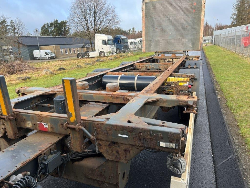 Krone ZZW 18 EL containerlåse - zepro lift - Remolque portacontenedore/ Intercambiable: foto 5 Krone ZZW 18 EL containerlåse - zepro lift - Remolque portacontenedore/ Intercambiable: foto 5