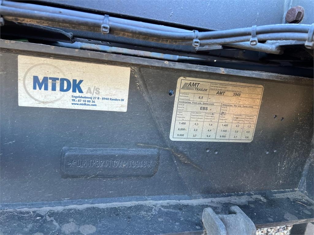 Remolque multilift/ Portacontenedores de cadenas MTDK AO370 - 7,0 - 7,5 mtr. container: foto 6