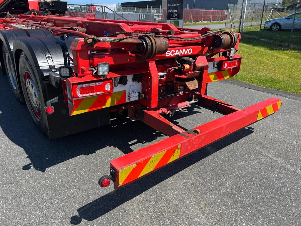 Camión portacontenedor de cadenas Mercedes-Benz Antos 2545 - HMF 1520K-RCkran: foto 6 Camión portacontenedor de cadenas Mercedes-Benz Antos 2545 - HMF 1520K-RCkran: foto 6