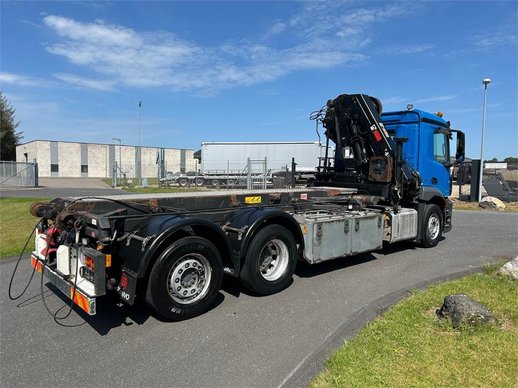 Mercedes-Benz Antos 2546 - Hiab 192 E kran  - Camión portacontenedor de cadenas: foto 5 Mercedes-Benz Antos 2546 - Hiab 192 E kran  - Camión portacontenedor de cadenas: foto 5