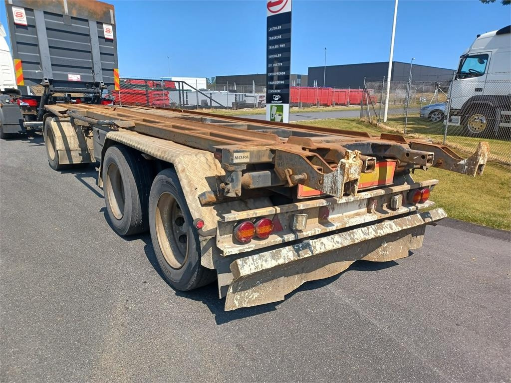 Nopa 6,5 - 7,0 mtr container - 3 vejs tip - Remolque multilift/ Portacontenedores de cadenas: foto 2 Nopa 6,5 - 7,0 mtr container - 3 vejs tip - Remolque multilift/ Portacontenedores de cadenas: foto 2