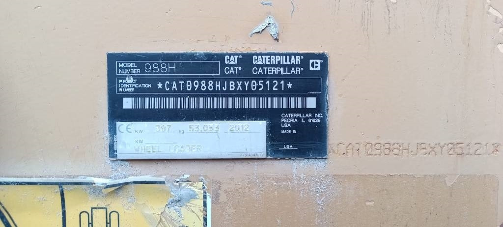 Cargadora de ruedas CAT 988H: foto 12 Cargadora de ruedas CAT 988H: foto 12