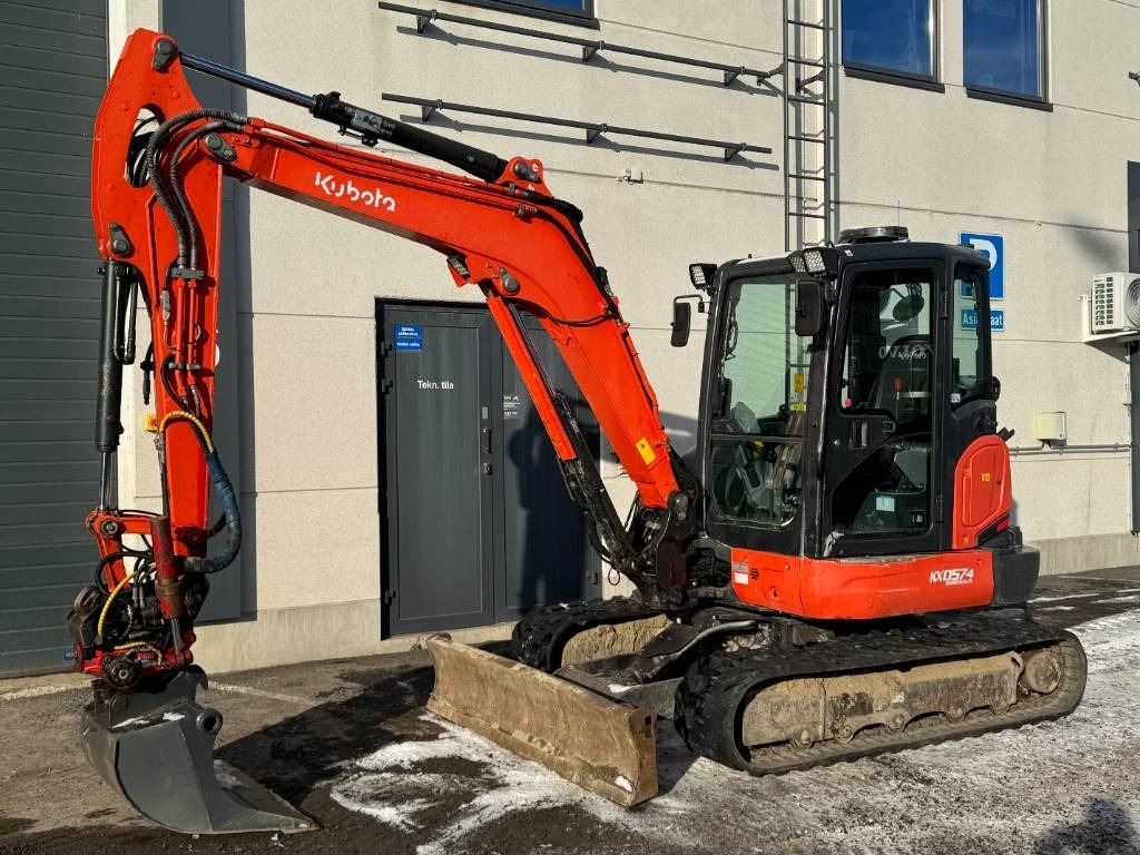 Kubota KX057-4 Pyörittäjällä  - Miniexcavadora: foto 2 Kubota KX057-4 Pyörittäjällä  - Miniexcavadora: foto 2