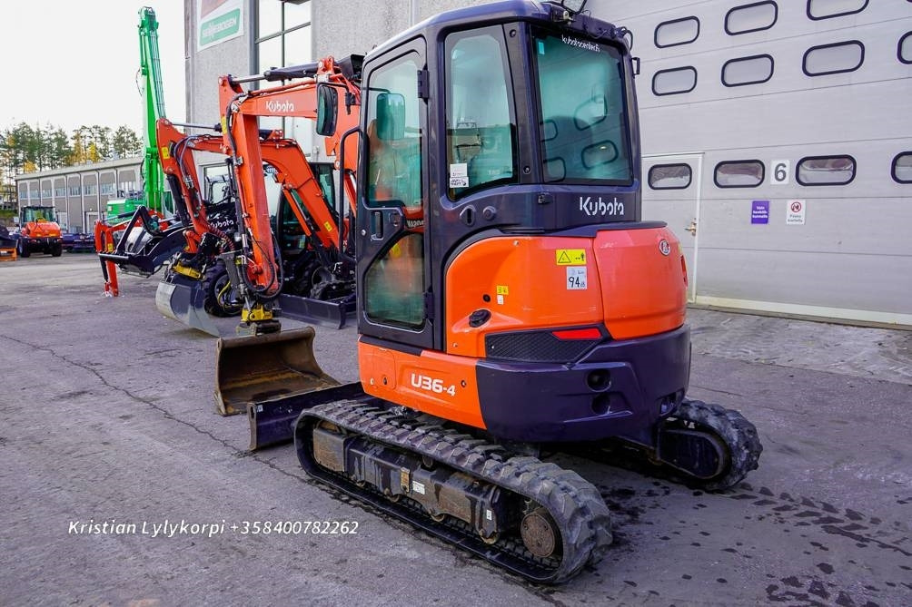 Kubota U36-4 ENGCONILLA - Miniexcavadora: foto 2 Kubota U36-4 ENGCONILLA - Miniexcavadora: foto 2