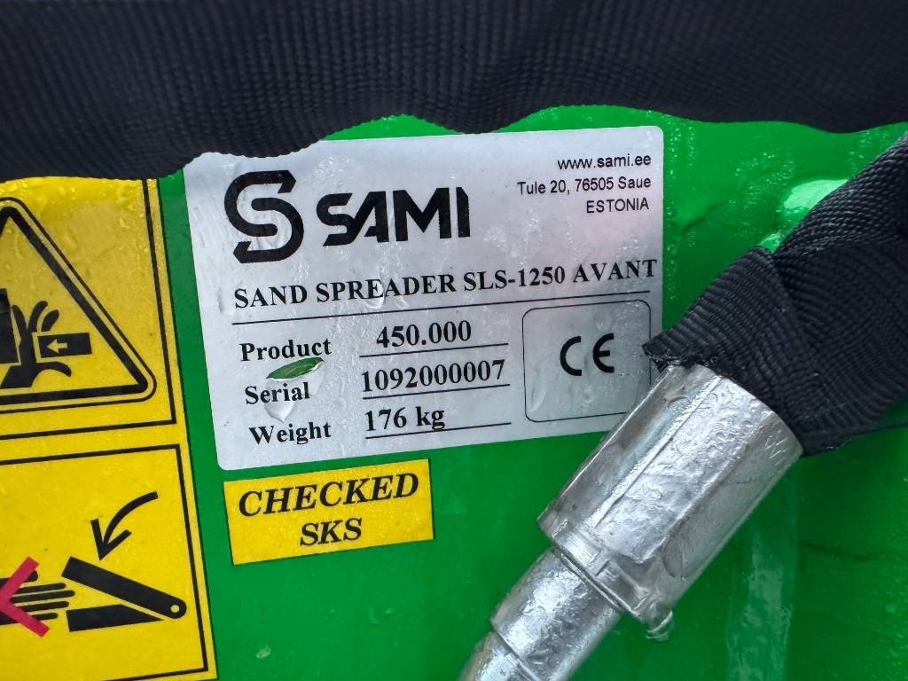 Sami SLS 1250 Hiekoituskauha Avant - Cazo para Maquinaria de construcción: foto 4 Sami SLS 1250 Hiekoituskauha Avant - Cazo para Maquinaria de construcción: foto 4