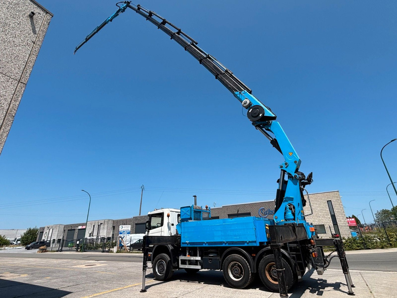 Scania 6x6 Palfinger PK 48000 fly-jib. 32m. - Camión grúa: foto 1 Scania 6x6 Palfinger PK 48000 fly-jib. 32m. - Camión grúa: foto 1