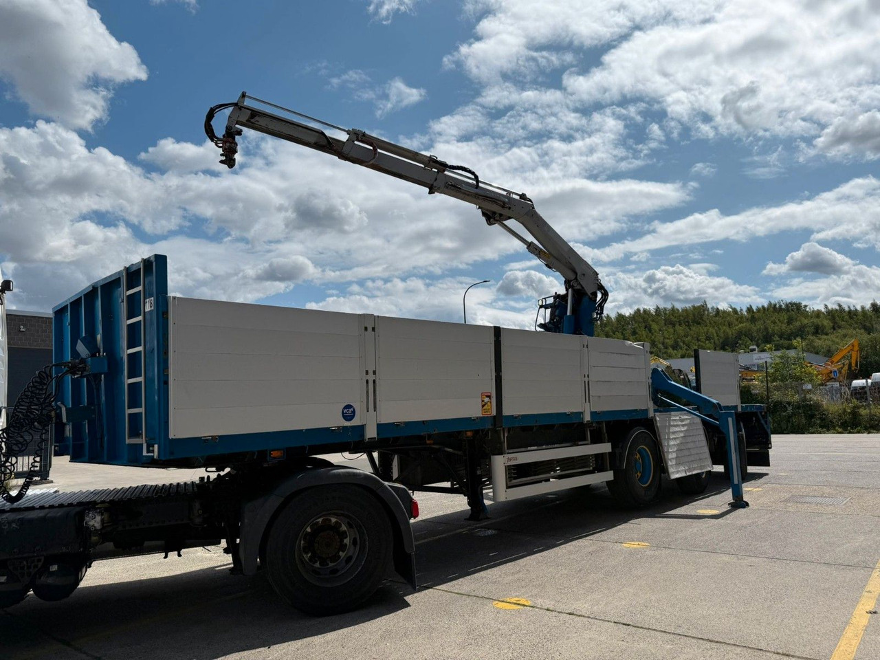 Vogelzang. Kran HIAB R165 roto. TUV 10/2025 - Semirremolque plataforma/ Caja abierta: foto 3 Vogelzang. Kran HIAB R165 roto. TUV 10/2025 - Semirremolque plataforma/ Caja abierta: foto 3