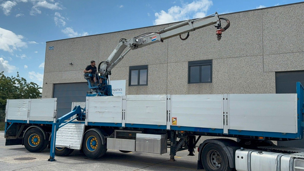 Vogelzang. Kran HIAB R165 roto. TUV 10/2025 - Semirremolque plataforma/ Caja abierta: foto 2 Vogelzang. Kran HIAB R165 roto. TUV 10/2025 - Semirremolque plataforma/ Caja abierta: foto 2